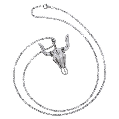 Sheep skull jewelry - jewelry, necklace