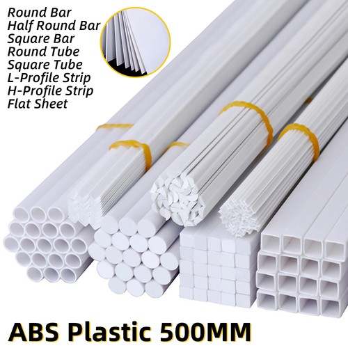 Abs bar tube styrene - bar, plastic