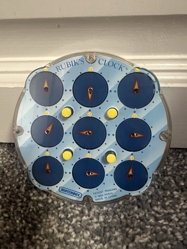 Vintage 1988 rubik clock - 1988,