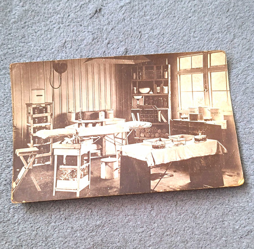 Wwi postcard 25th ccs - wwi, hospital