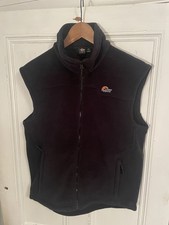 Men’s Lowe Alpine Black Fleece Gilet Polartec Size Medium