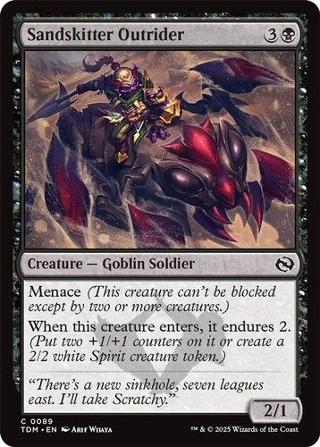 Sandskitter outrider - sandskitter,