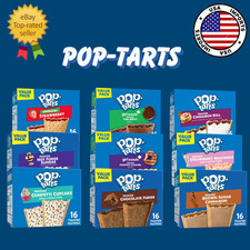Pop-Tarts Frosted Flavours Breakfast Toaster Pastries 16 Pc Box - USA Import