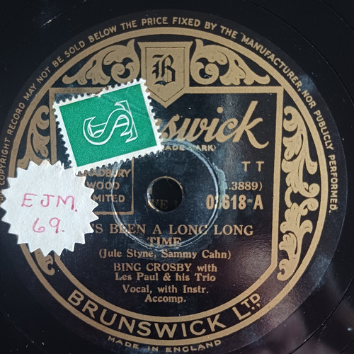 Bing crosby its been - crosby,