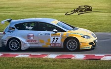 Jason Plato Hand Signed SEAT