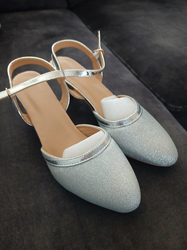 Brand new sparkly silver - sparkly,