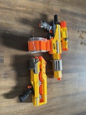 Nerf Gun Duo, Alpha Trooper CS-18  and Nerf N-Strike Longshot CS-6 Blaster