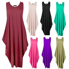 Womens Parachute Midi Dress