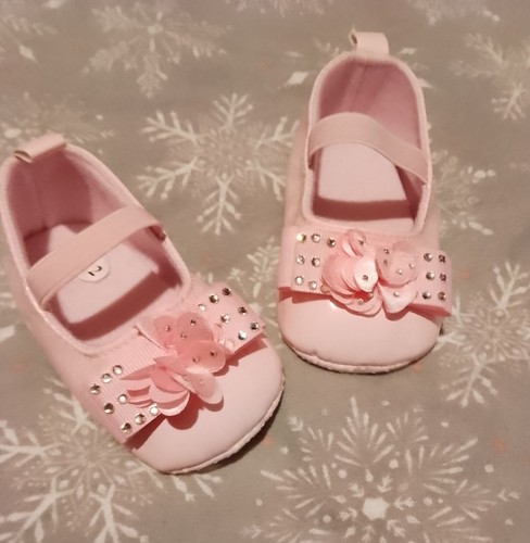 Baby pram shoes with - with, bling