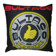 Cushion Cover Trials Bultaco   45X45cm For Home Decorative