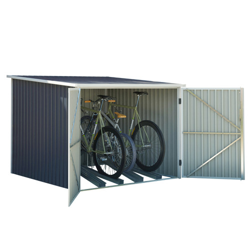 Bike metal shed outdoor - 4,