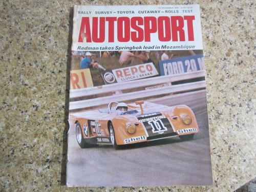 December 10th 1970 autosport - 10th, 1970,
