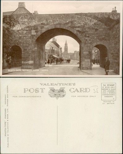 Berwick upon tweed scots gate - scots,