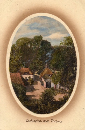 Devon vintage postcard - devon,