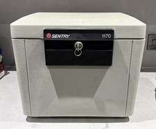  Sentry Fire Proof Safe 1170 for Paperwork Valuables, Documents etc.  with a key