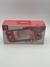 Nintendo Switch Lite Coral Console, Official Charger - VGC + 256gb SD Card.
