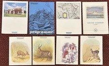 RMS Windsor Castle Menus x 8