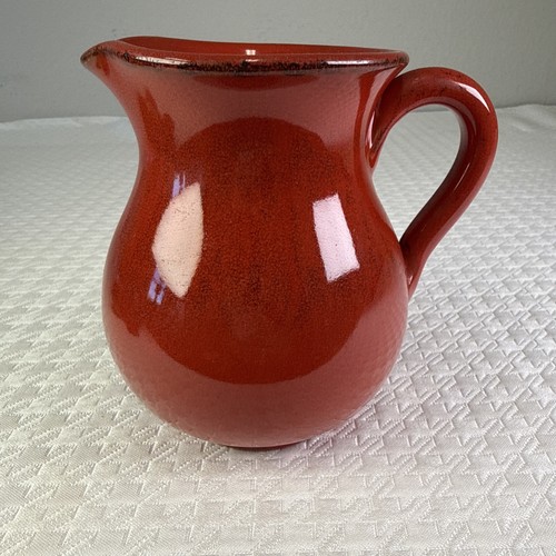 Stoneware pottery red glazed - stoneware,