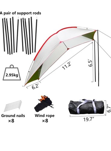 Wind tour portable tent - wind,