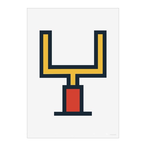 Bit rugby goal posts - '8-bit,
