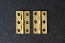 1.5" Brass Hinge Pair