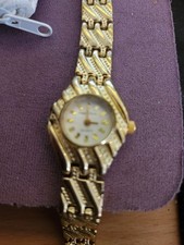 Pierre Nicol Quartz Ladies Watch Gold Tone-