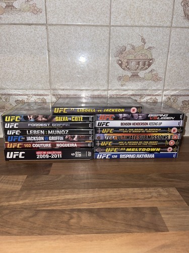 Ufc 14x dvd bundle mma - dvd,