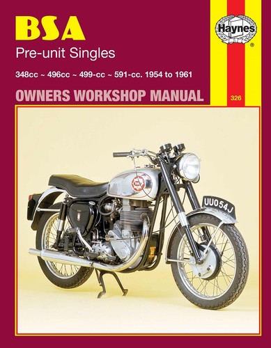 Bsa pre unit - pre-unit, singles