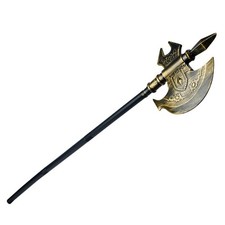 Ultra Plastic Executioner Axe Halloween Prop Weapon Toy 96cm LARP Fancy Dress