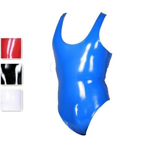 Men faux latex wet - men, look