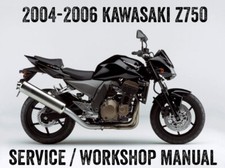 2004-2006 Kawasaki Z750 Z 750