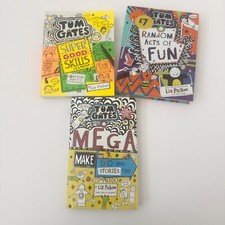 Kids Tom Gates Books Bundle 3 Books. 1 Hardback 2 Paperback