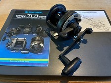 Shimano TLD 5 Multiplier Sea Fishing Reel.  VG Used, Manual, Diagram, Serviced.