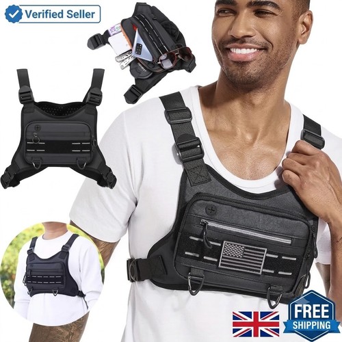 Tactical chest bag men - chest, front