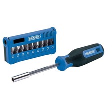 Draper 04497 Screwdriver Multi Bit Set PZ PH Torx Magnetic Holder Case (19pc)