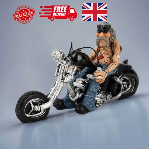 Funny biker resin - funny,