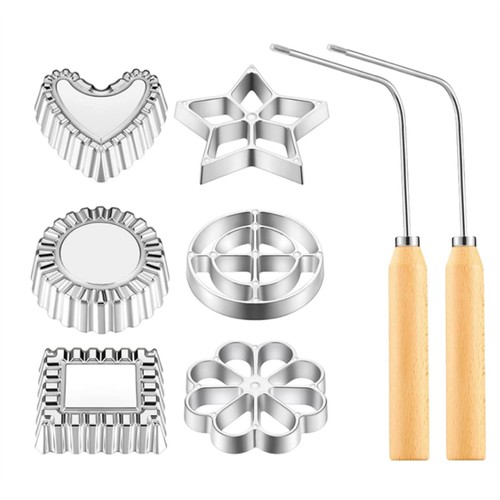 8pcs rosettes timbale - rosettes, set
