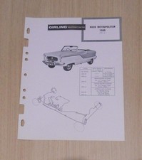 NASH METROPOLITAN 1500 GIRLING
