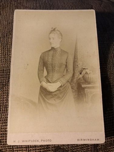 Victorian cabinet card photo - victorian,