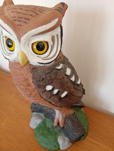 Large stylised owl ornament - owl,