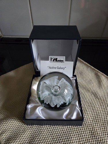 Kenleys glass paperweight - kenleys,