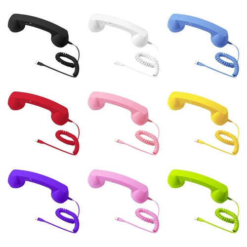 Retro phone handset type - retro,