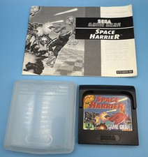 ✅ Sega Gamegear Game & Manual Space Harrier