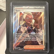 Pokemon Trainer - Tyme - 143/131 - Prismatic Evolutions - Holo - Ultra Rare 