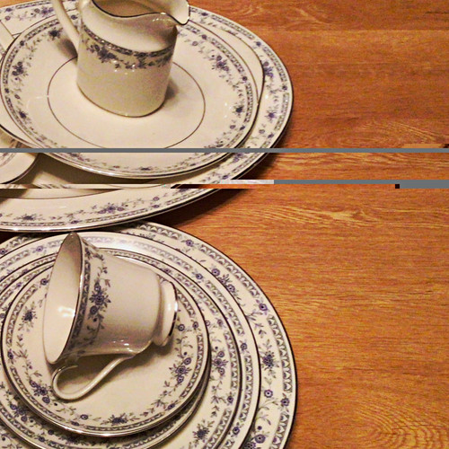 Minton bellemeade blue - blue, floral