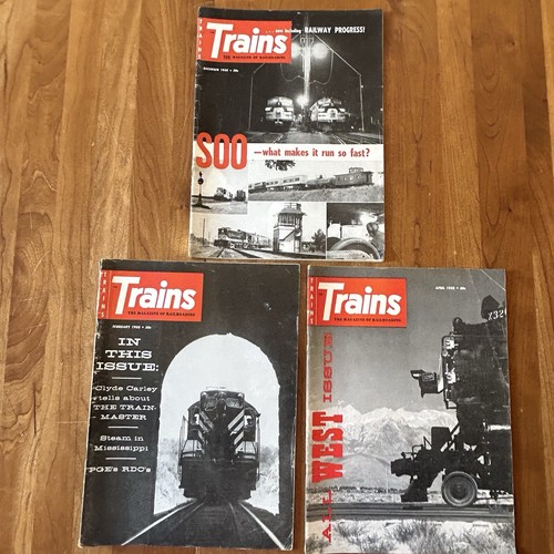 Trains the magazine - magazine, of