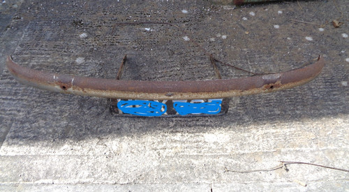 Austin a40 bumper - bumper, fixing