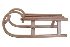 Erzgebirge ST-01-001 Horned Sled Sled Wood 60 cm Handmade Erzgebirge