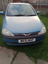 2001 vauxhall corsa c 1.2litre