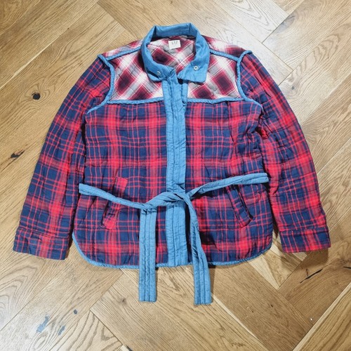 Gap plaid patchwork quilted - gap,